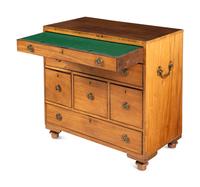 A Regency Mahogany Campaign Chest