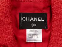 Chanel, Coral Tweed Jacket