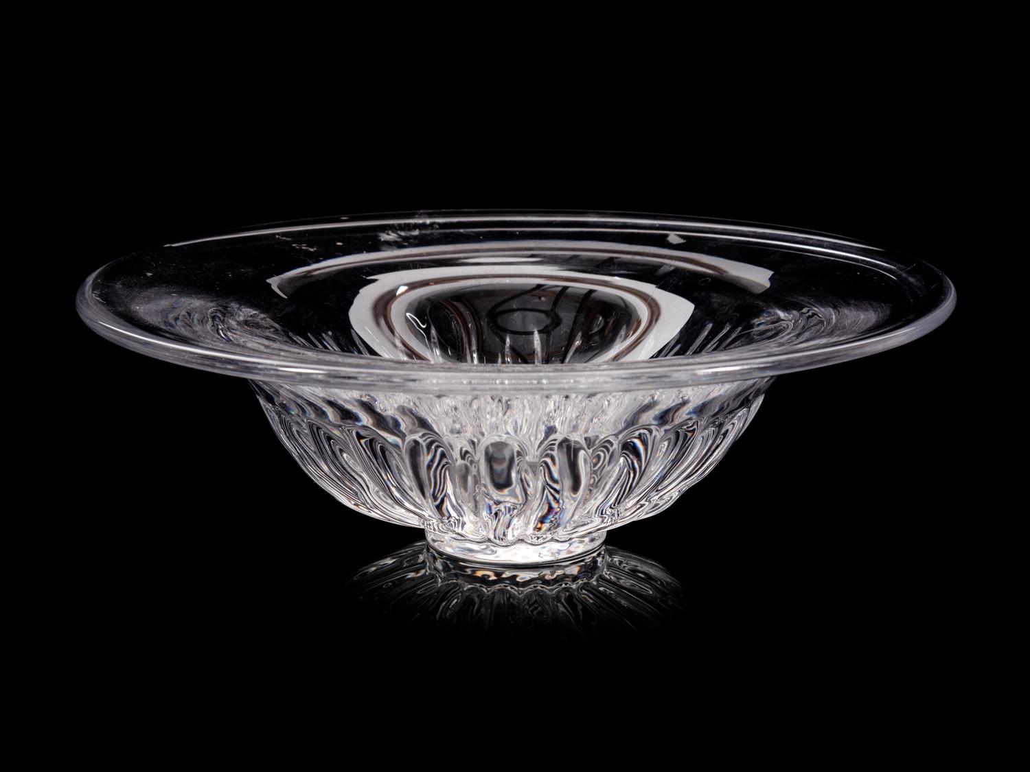 A Kosta Boda Glass Bowl
