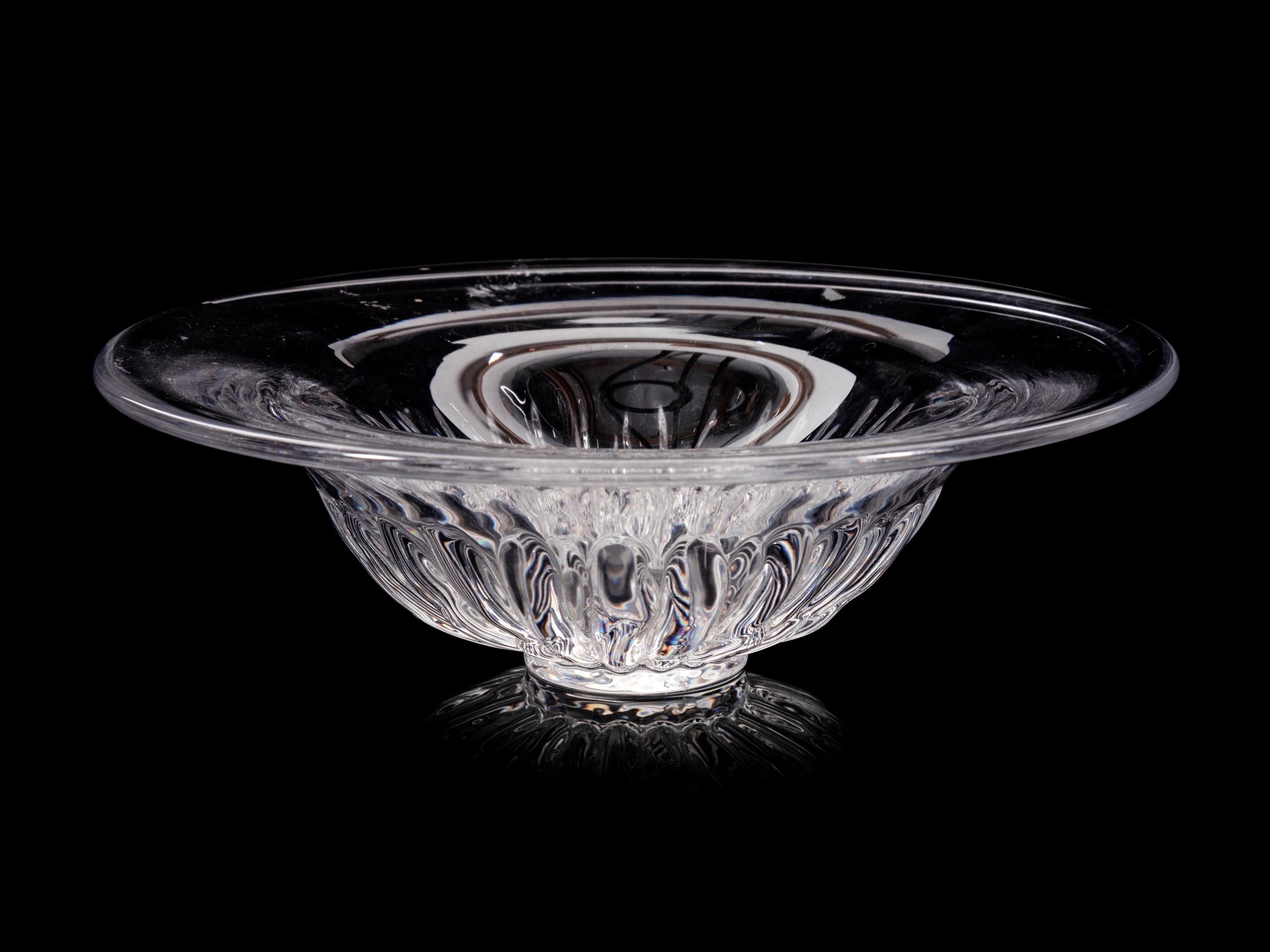 A Kosta Boda Glass Bowl
