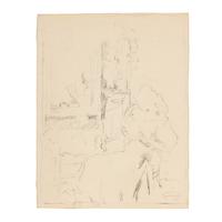 Reclining Nude with Crossed Legs, Casual Nude , and Woman Reading (three works)