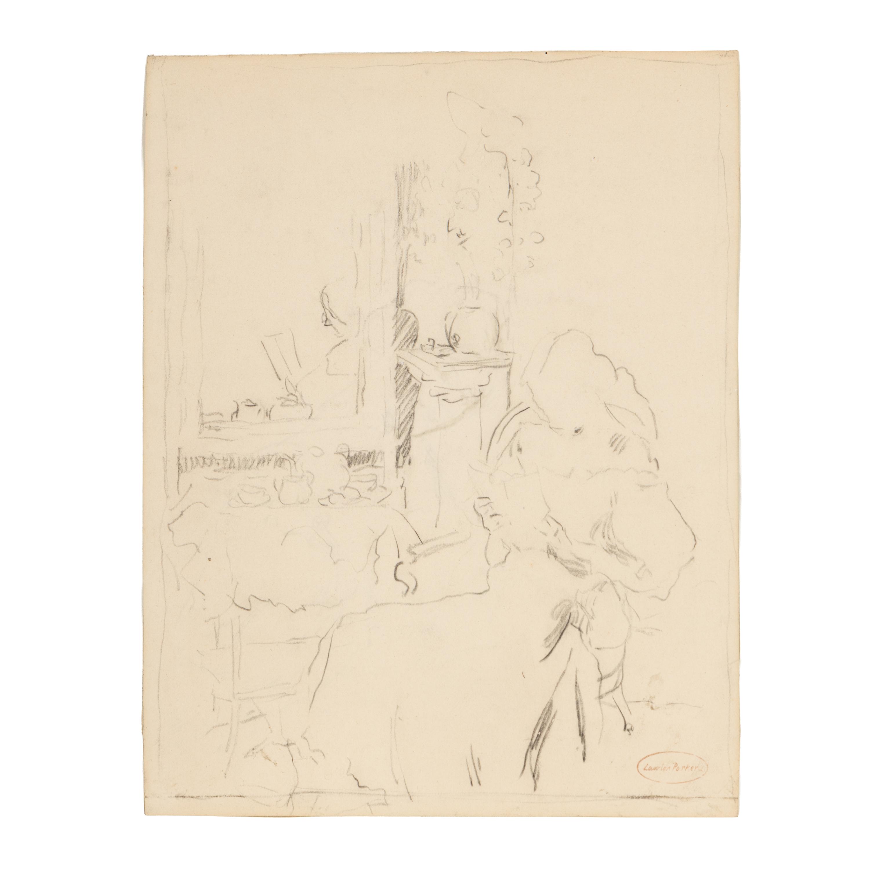 Reclining Nude with Crossed Legs, Casual Nude , and Woman Reading (three works)
