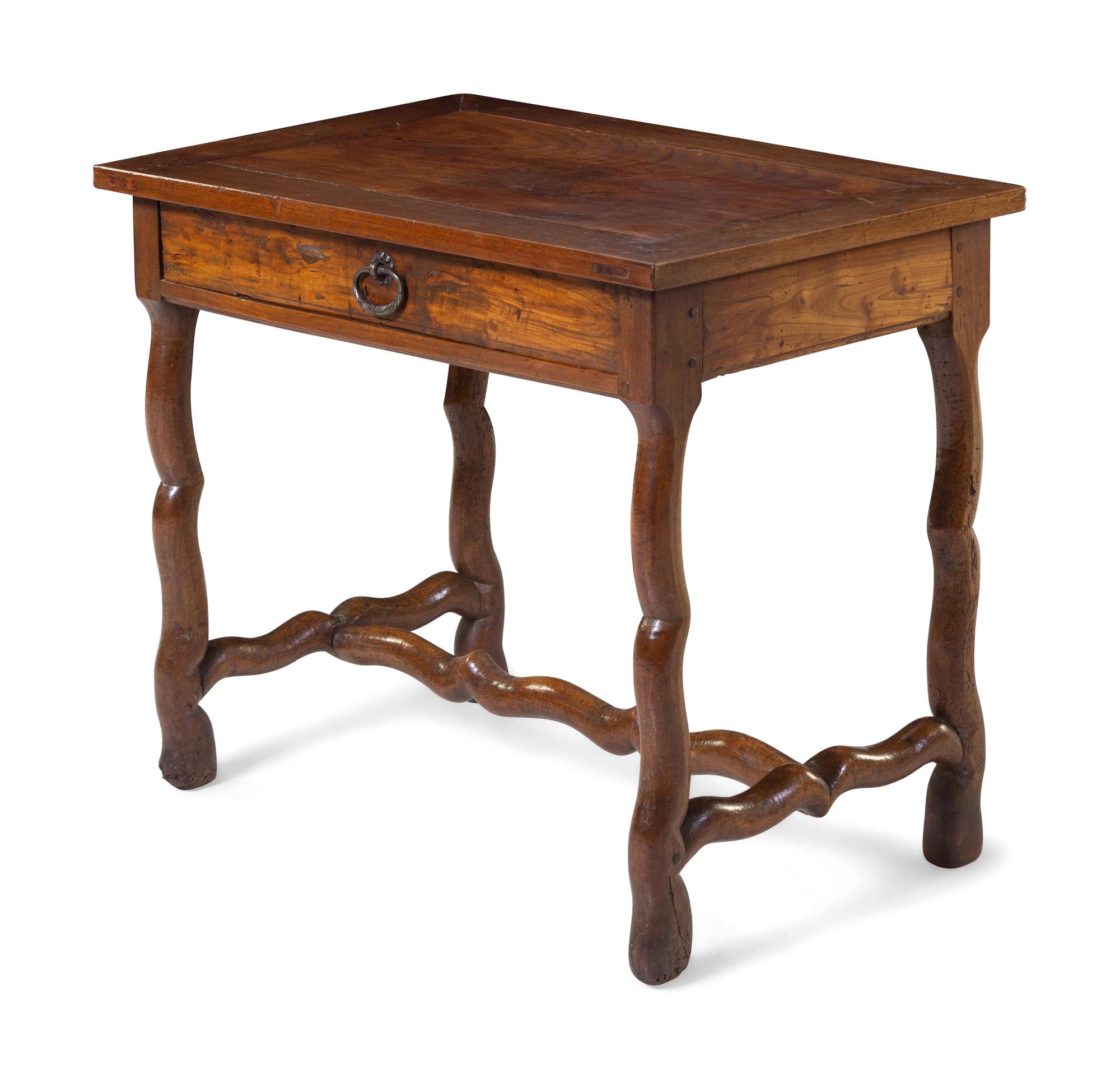 A French Provincial Walnut Side Table