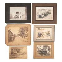 [EARLY PHOTOGRAPHY - OCCUPATIONAL]. A group of 23 photographs, including: