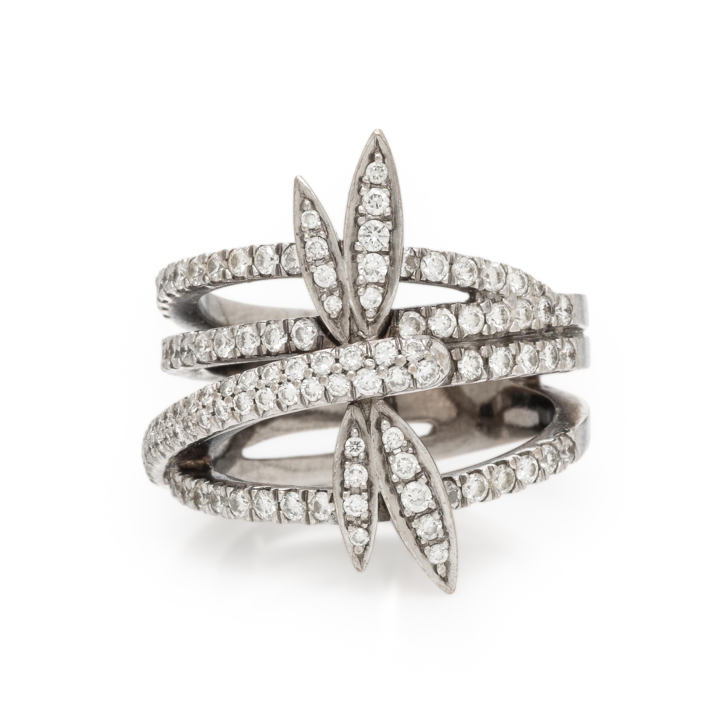 Boodles, Diamond and White Gold Dragonfly Ring