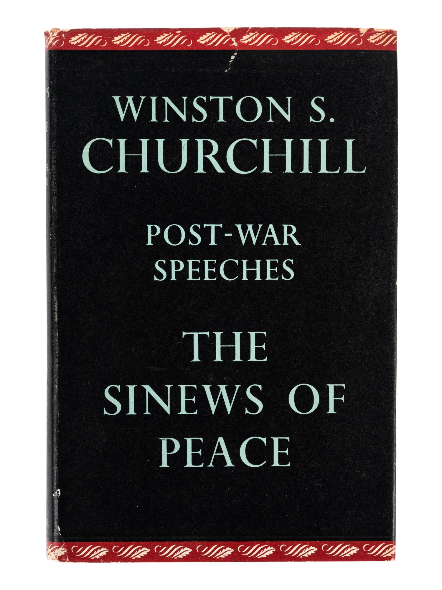 CHURCHILL, Winston L. S., Sir (1874-1965). A group of 5 works published in London, comprising: