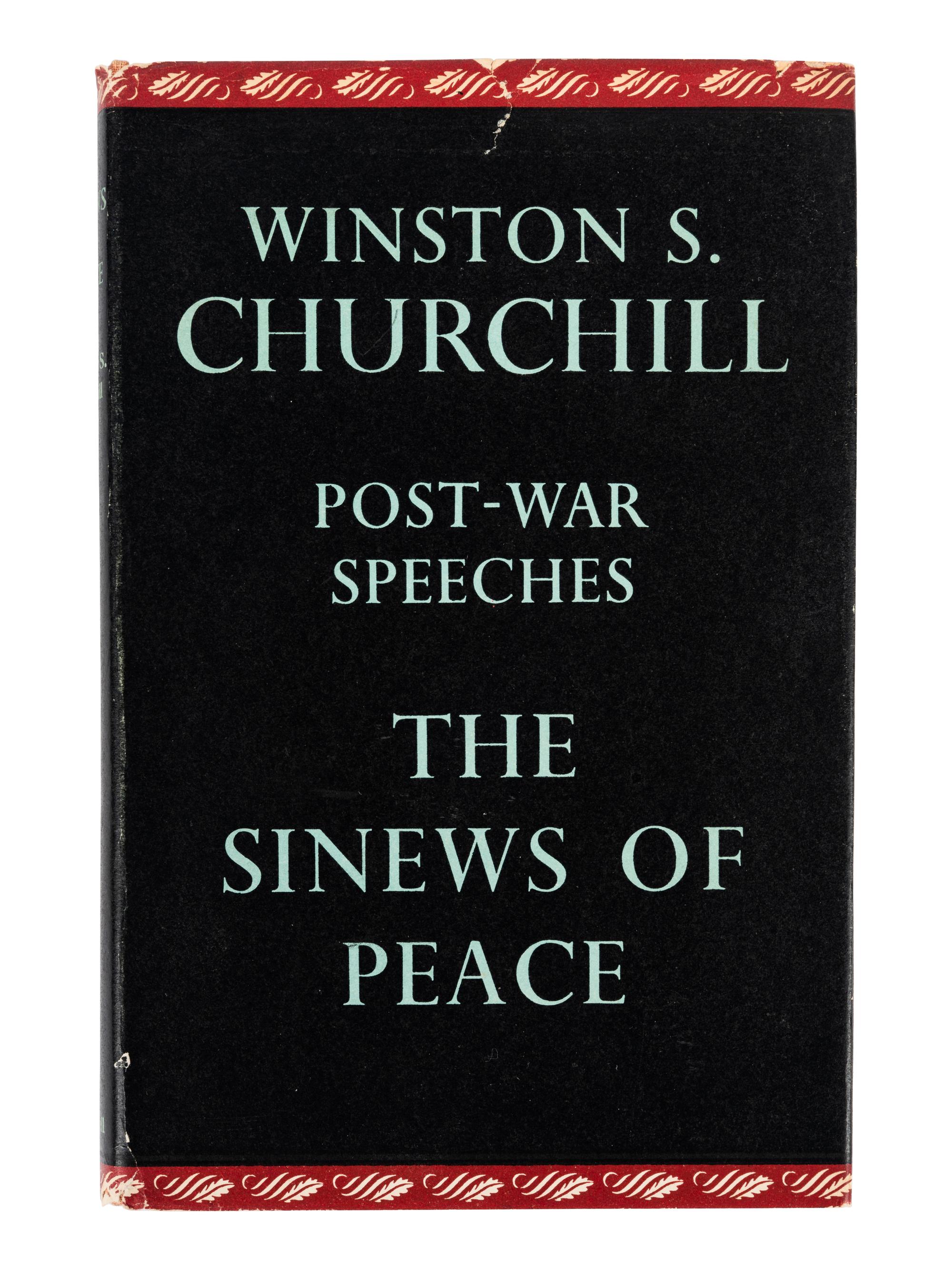 CHURCHILL, Winston L. S., Sir (1874-1965). A group of 5 works published in London, comprising: