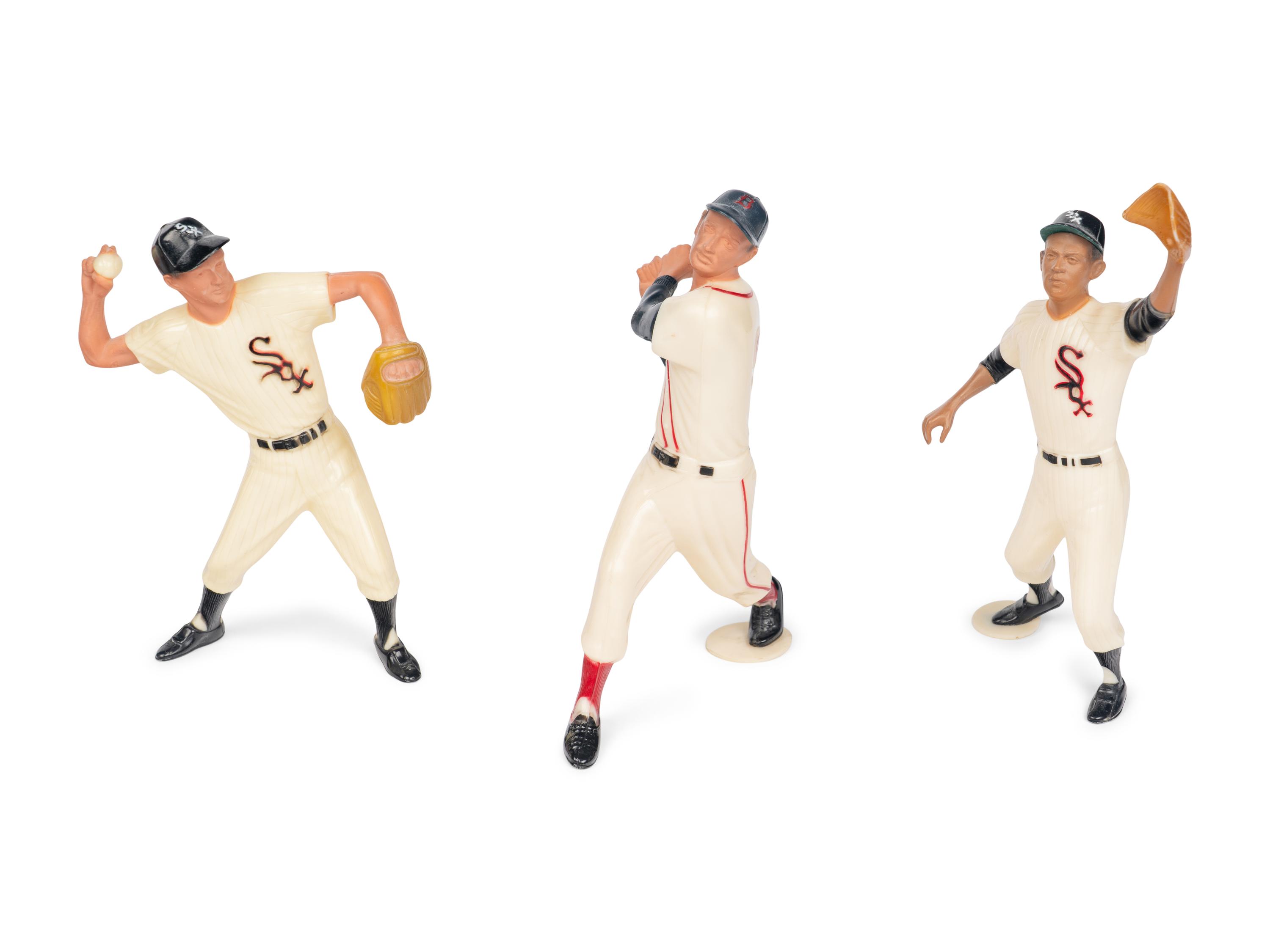 A Collection of Six Original Hartland Baseball Statues