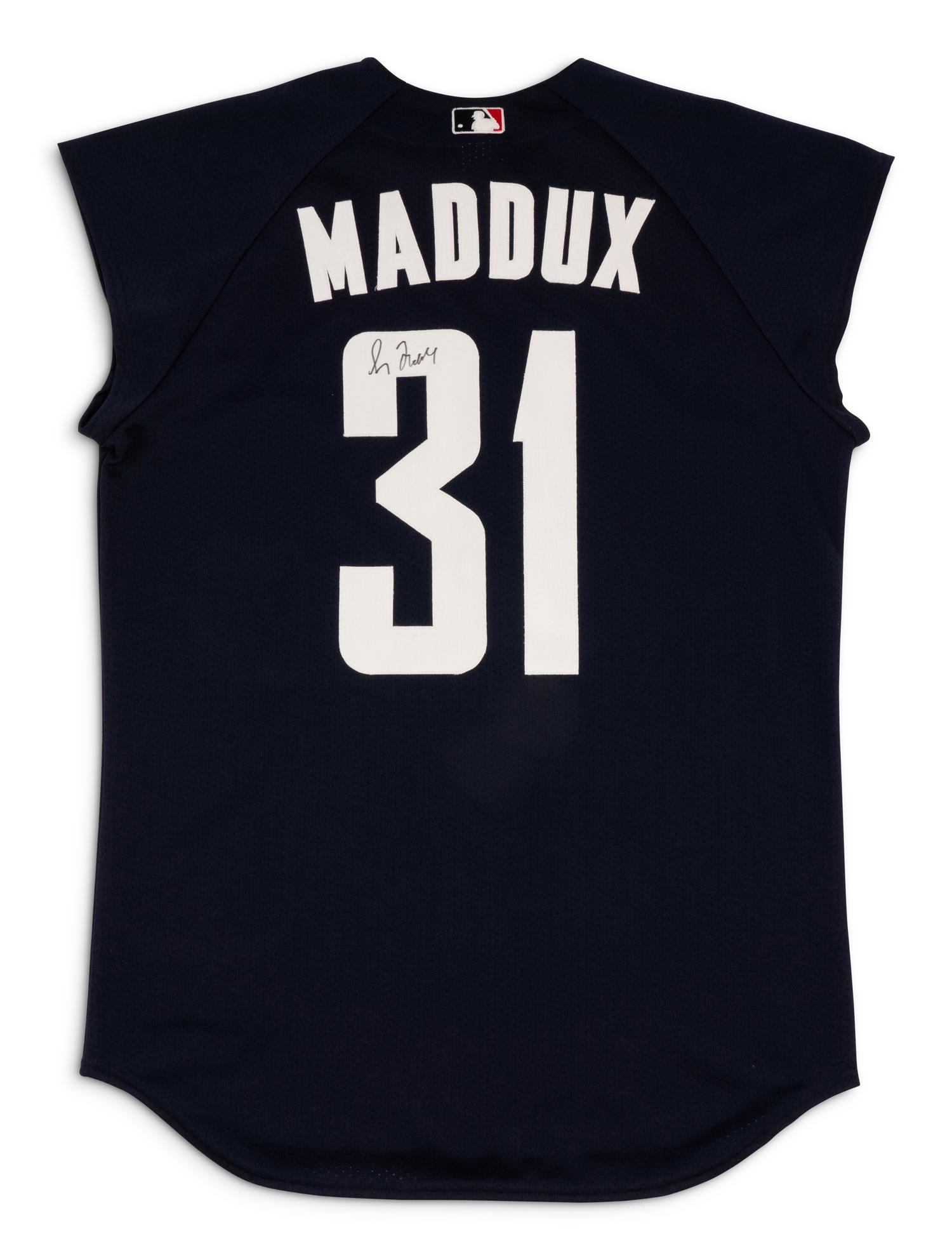 A Greg Maddux Signed Autograph Atlanta Braves All Star Jersey Sourced Directly From Team (Beckett Authentication Services),