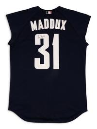 A Greg Maddux Signed Autograph Atlanta Braves All Star Jersey Sourced Directly From Team (Beckett Authentication Services),