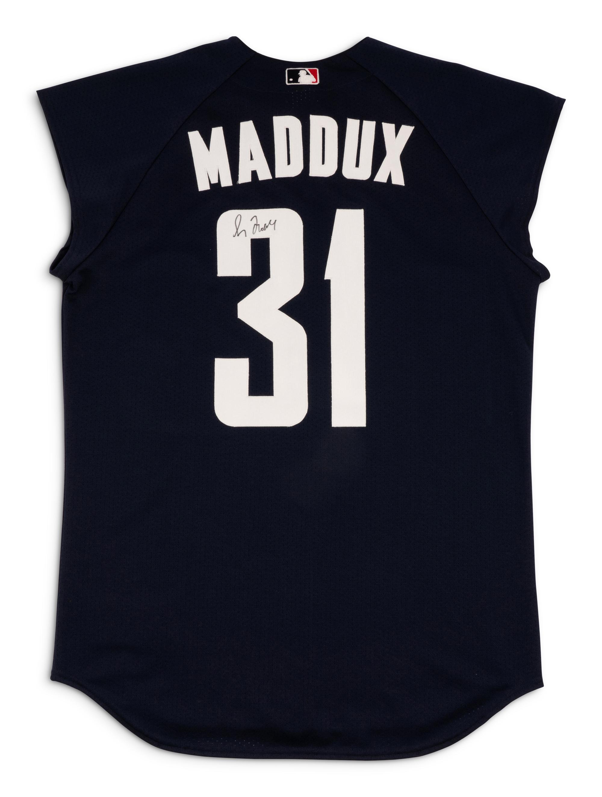 A Greg Maddux Signed Autograph Atlanta Braves All Star Jersey Sourced Directly From Team (Beckett Authentication Services),