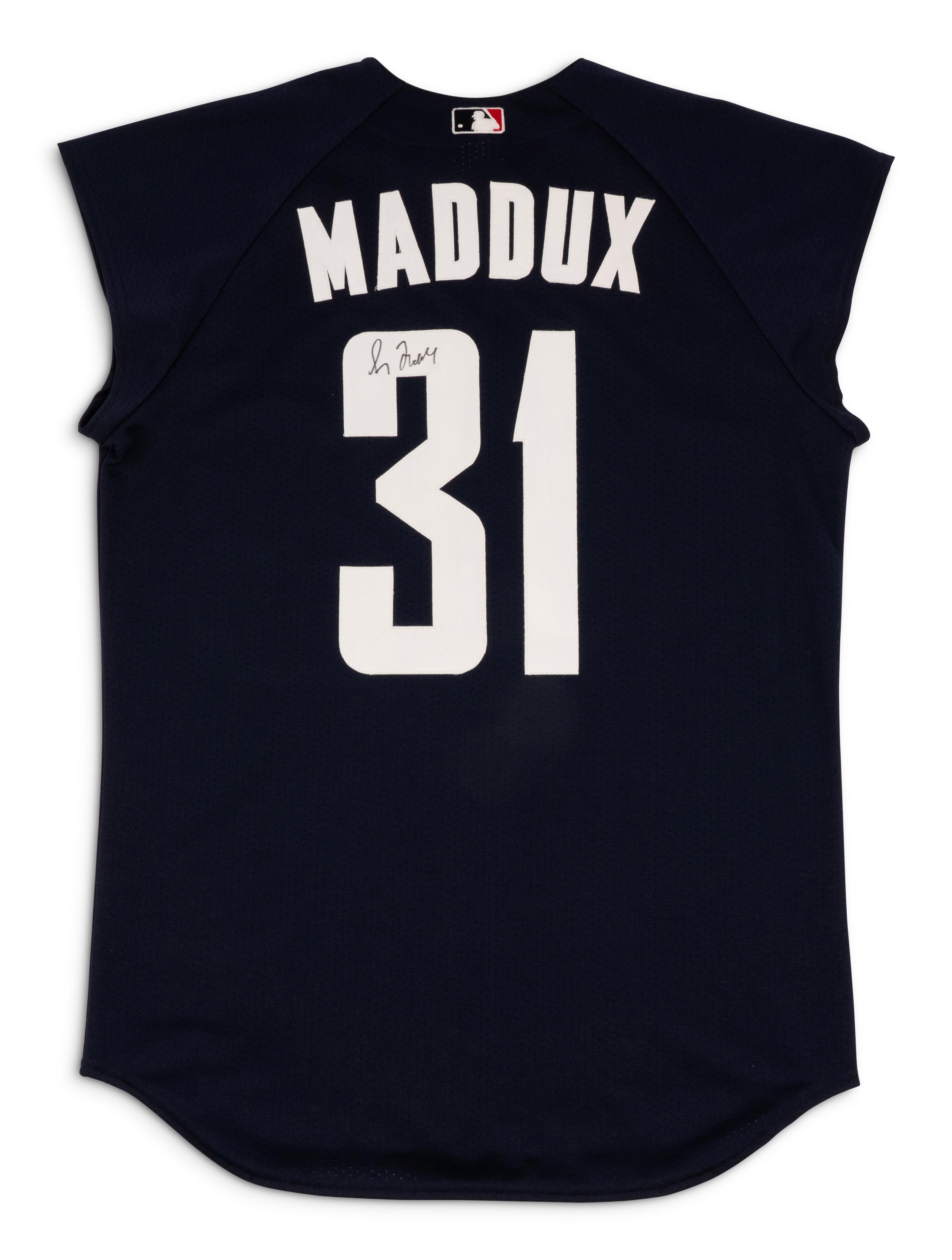 A Greg Maddux Signed Autograph Atlanta Braves All Star Jersey Sourced Directly From Team (Beckett Authentication Services),