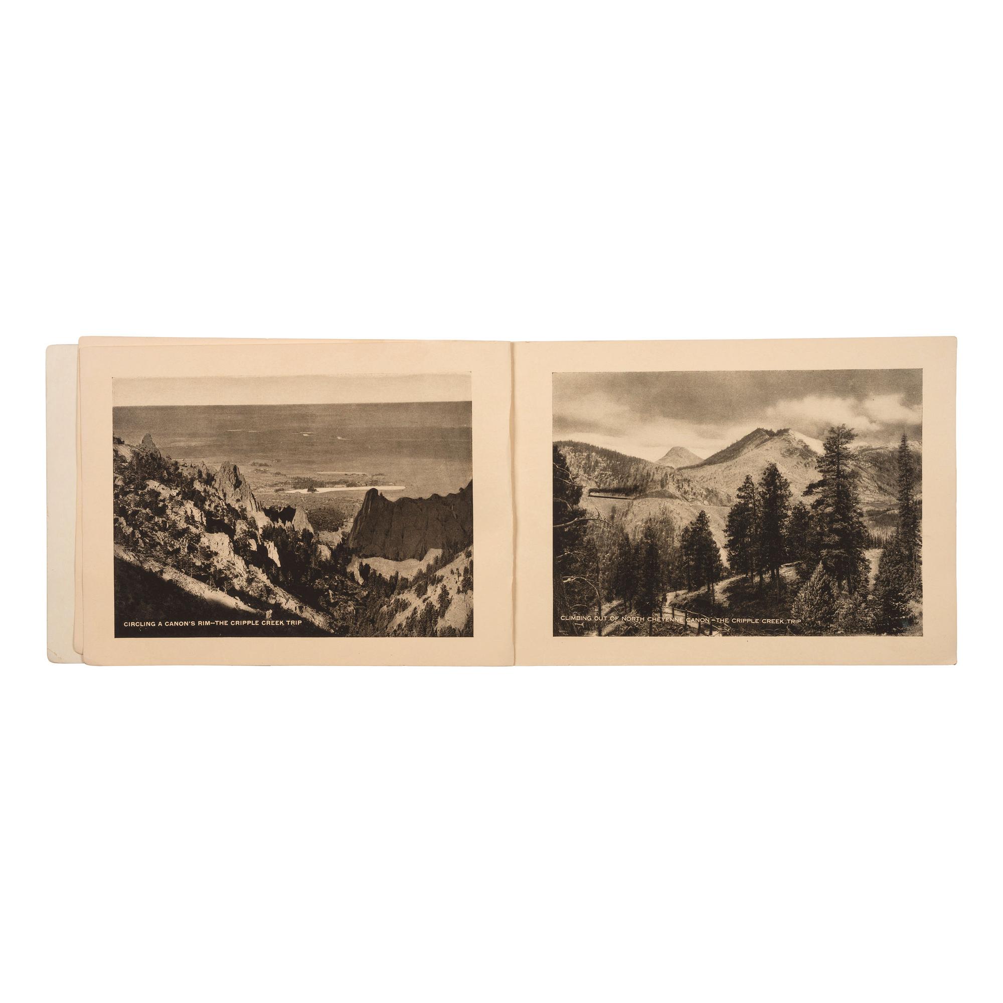 [MINING - COLORADO]. A group of stereoviews, photographs, and ephemera related to Cripple Creek and other mining areas of Colorado, comprising:
