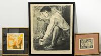 Artist Unknown, (20th century), a group of 3 prints