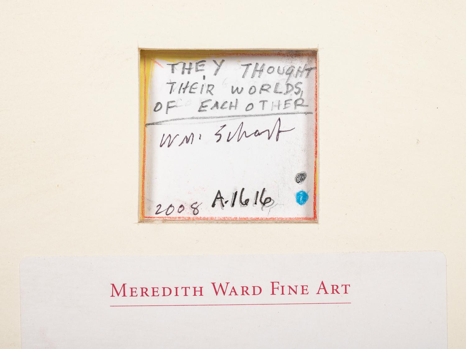 The Scratched and Unfixed Air, 2007-8 and They Thought Their Worlds of Each Other, 2008 (a pair of works)