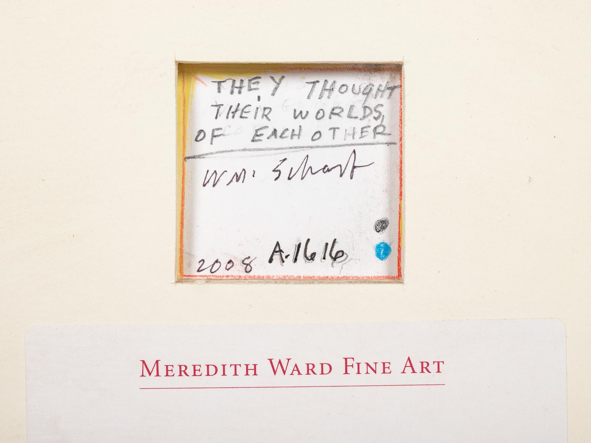 The Scratched and Unfixed Air, 2007-8 and They Thought Their Worlds of Each Other, 2008 (a pair of works)
