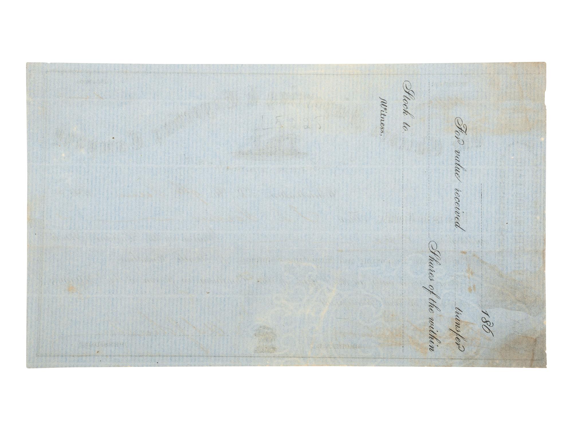 [CIVIL WAR]. The Chicora Importing & Exporting Company of South Carolina. Confederate blockade runner bond. Charleston, SC, 9 June 1863.