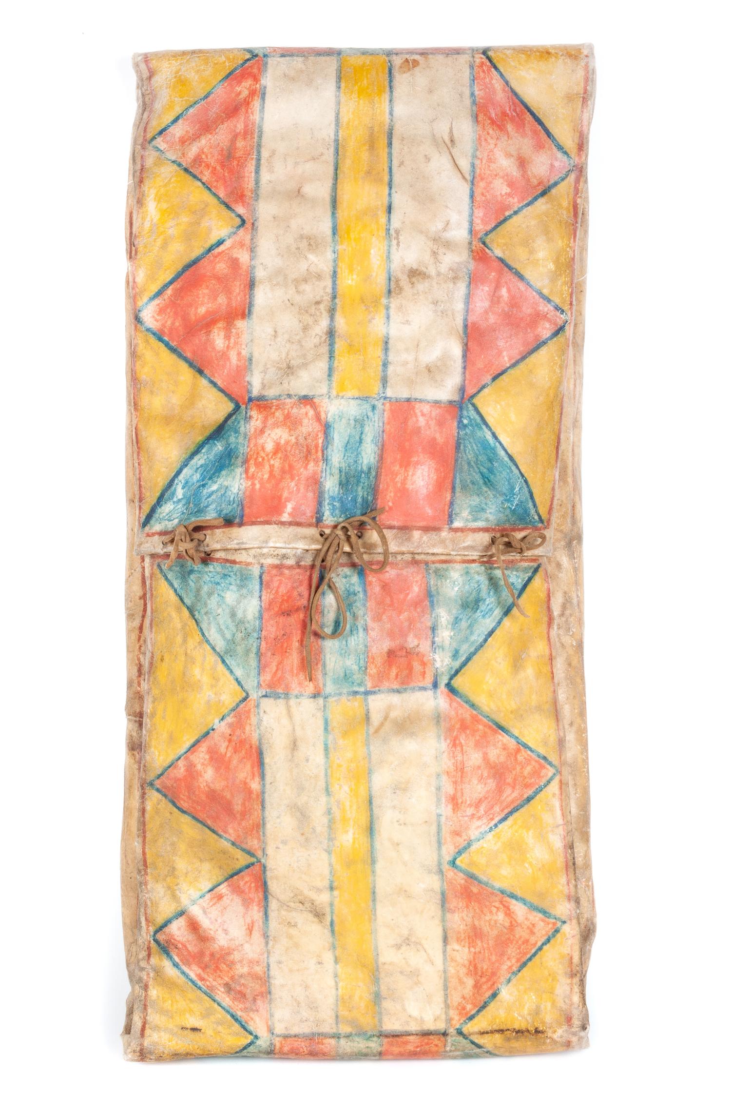 Plateau Area Painted Parfleche