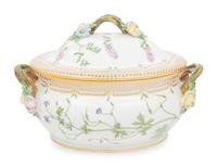 A Royal Copenhagen Flora Danica Porcelain Tureen