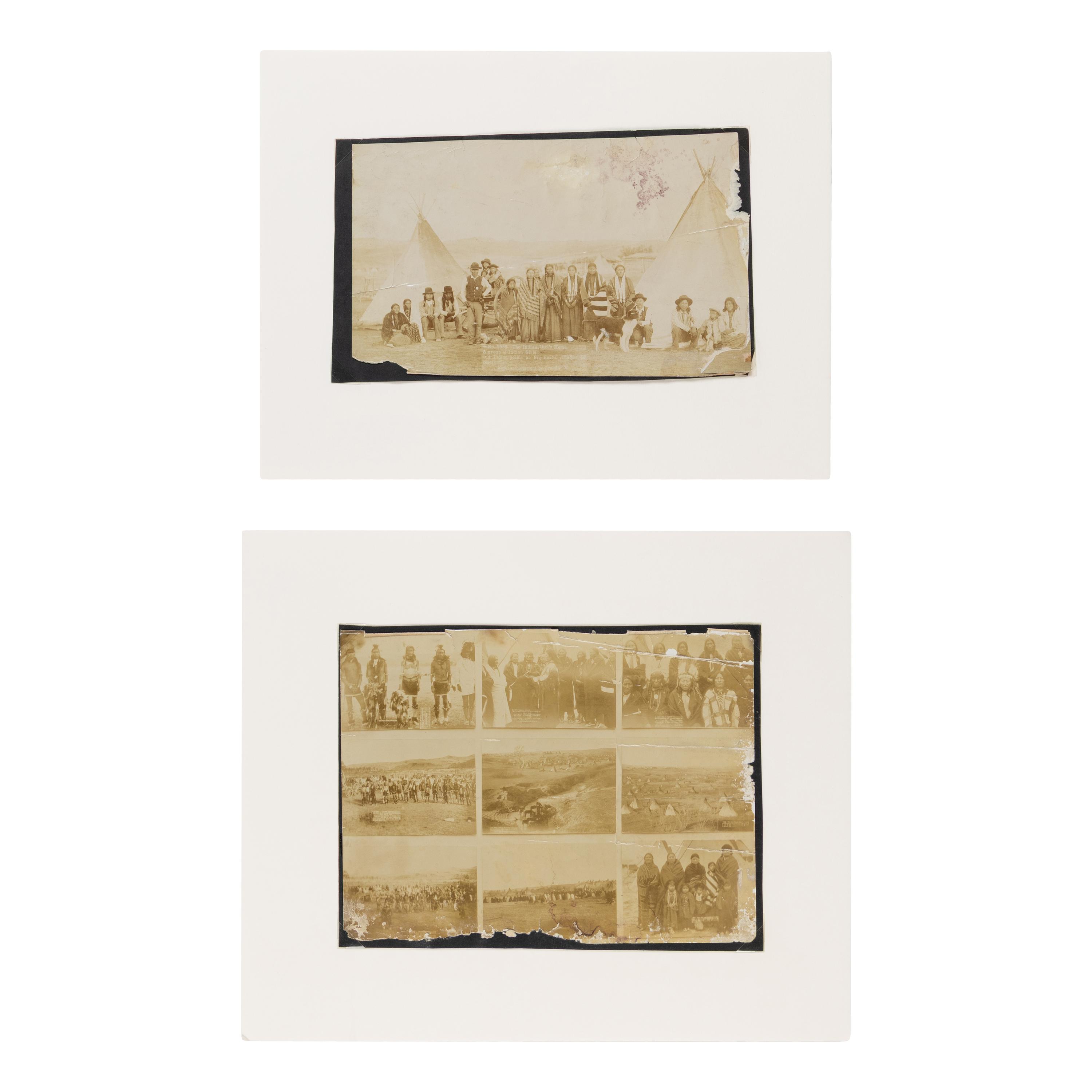 John C.H. Grabill (American, 1849-1903) — Four Photographs of Native American Subjects