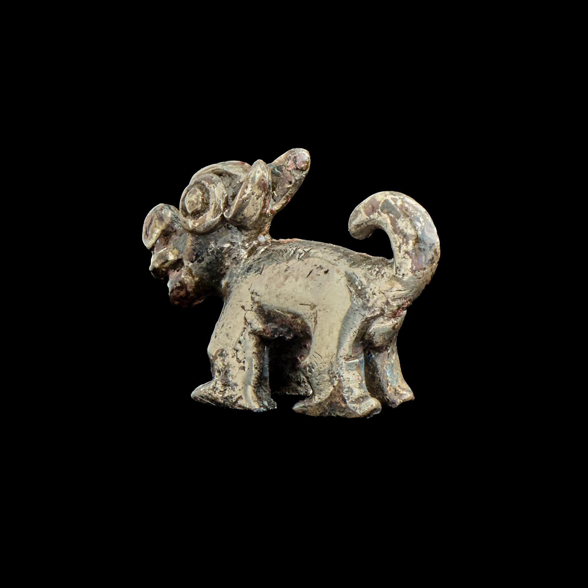 An Inca Silver Dog
