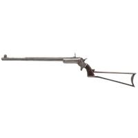 Antique Stevens 18" No.34 Hunter's Pet Pocket Rifle with Stock in .22RF