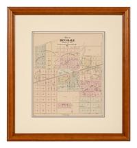A group of 14 19th and 20th century maps, comprising: