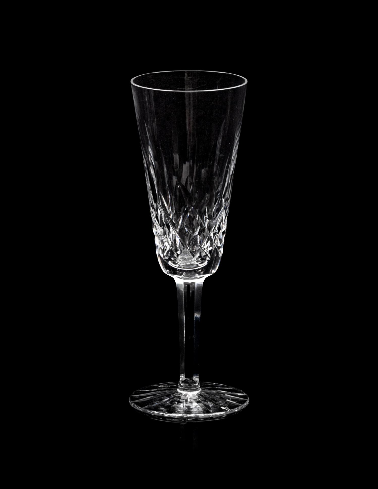 A Waterford Lismore Stemware Service