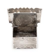 A Russian Silver Throne Salt, Mark of S.M. Ikonnikov, Moscow, 1875,