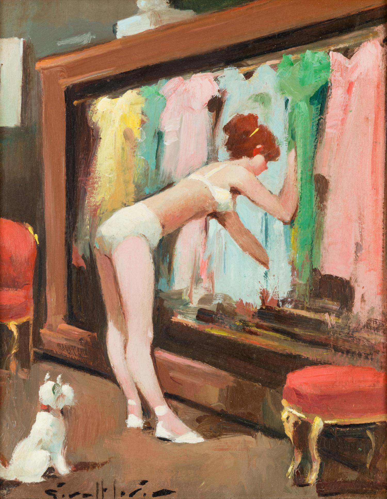 Untitled (Woman Dressing)
