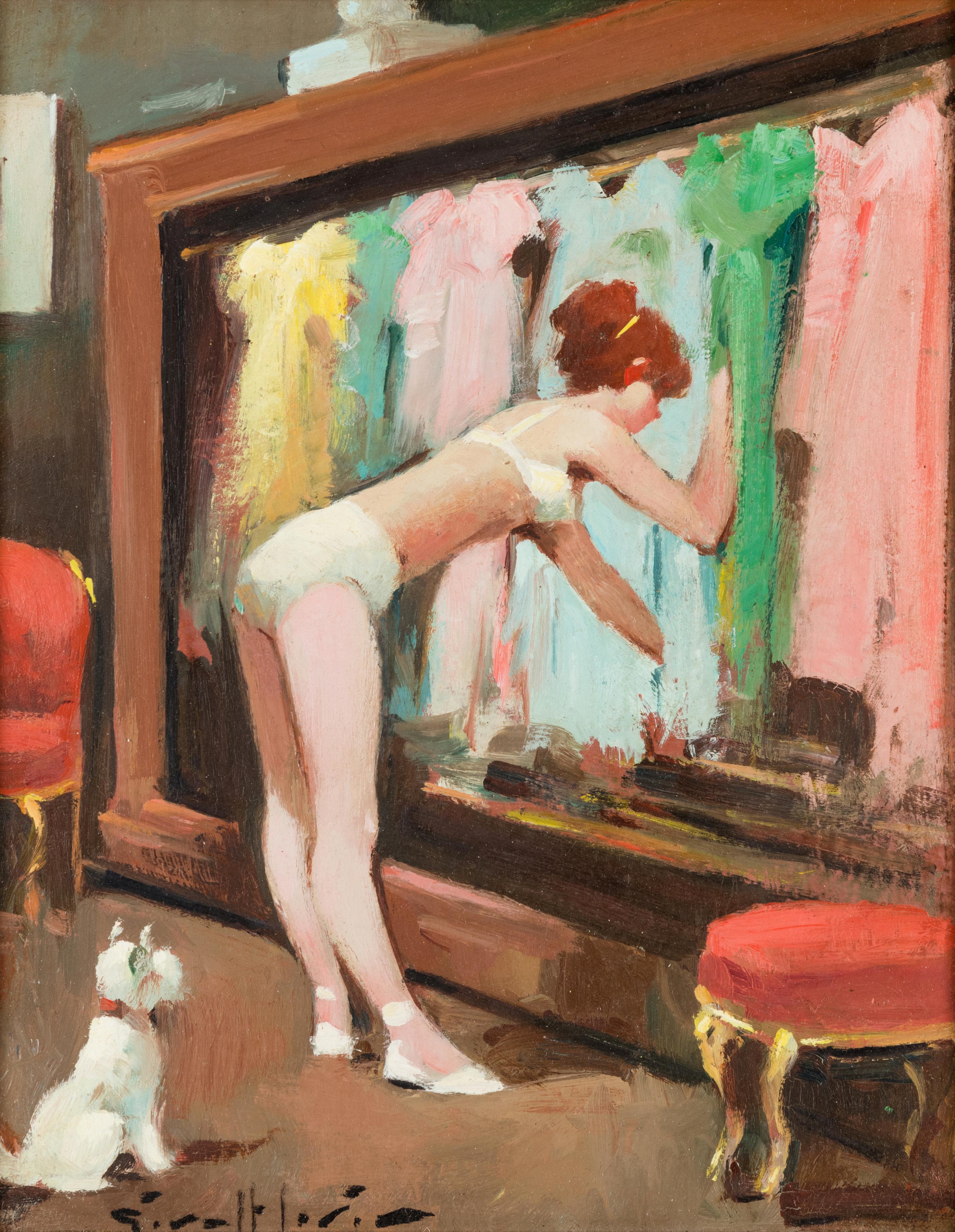 Untitled (Woman Dressing)