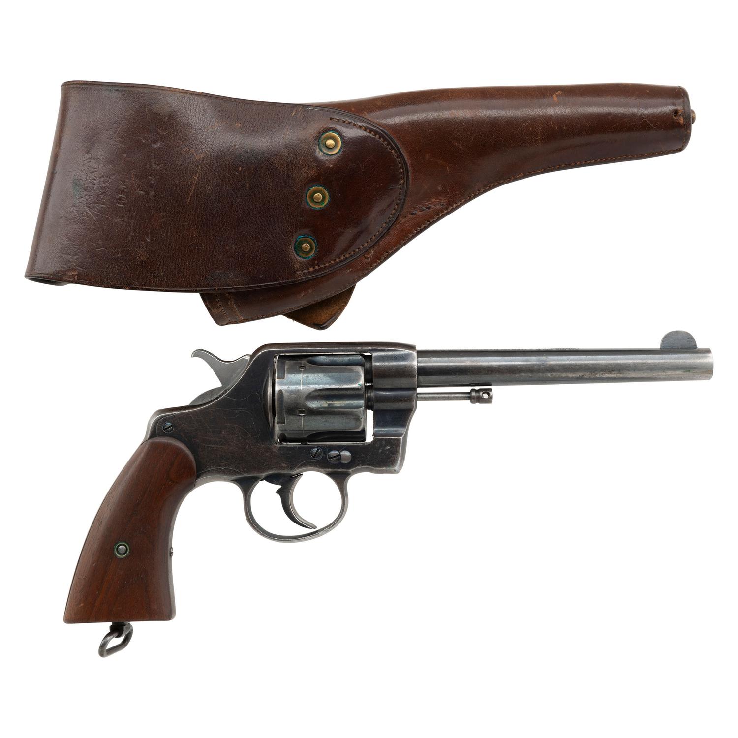 ** US Model 1903 Colt New Army & Navy Revolver with Holster