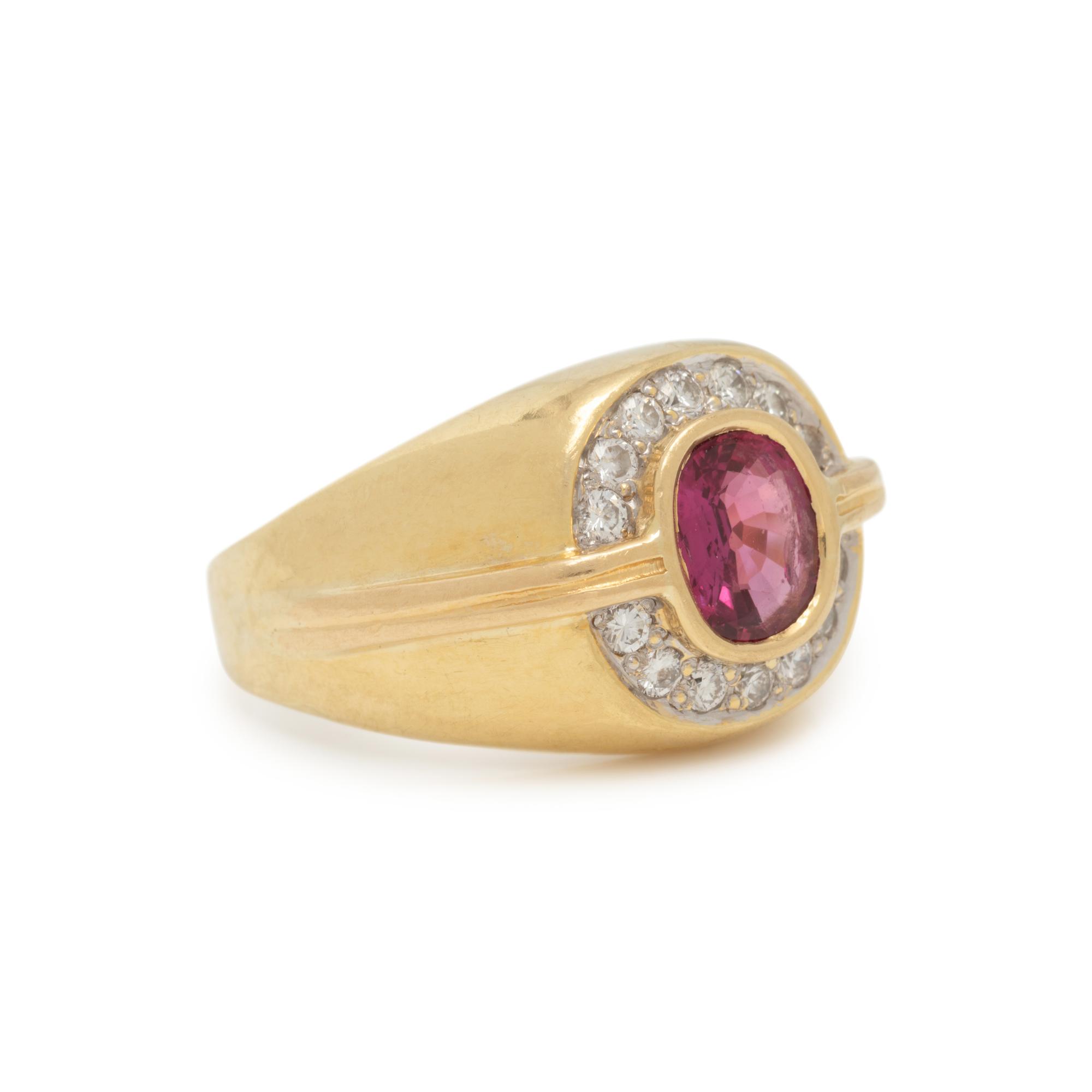 RUBY AND DIAMOND RING