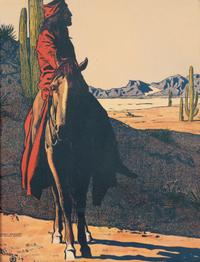 A Maynard Dixon Sunset Magazine Print