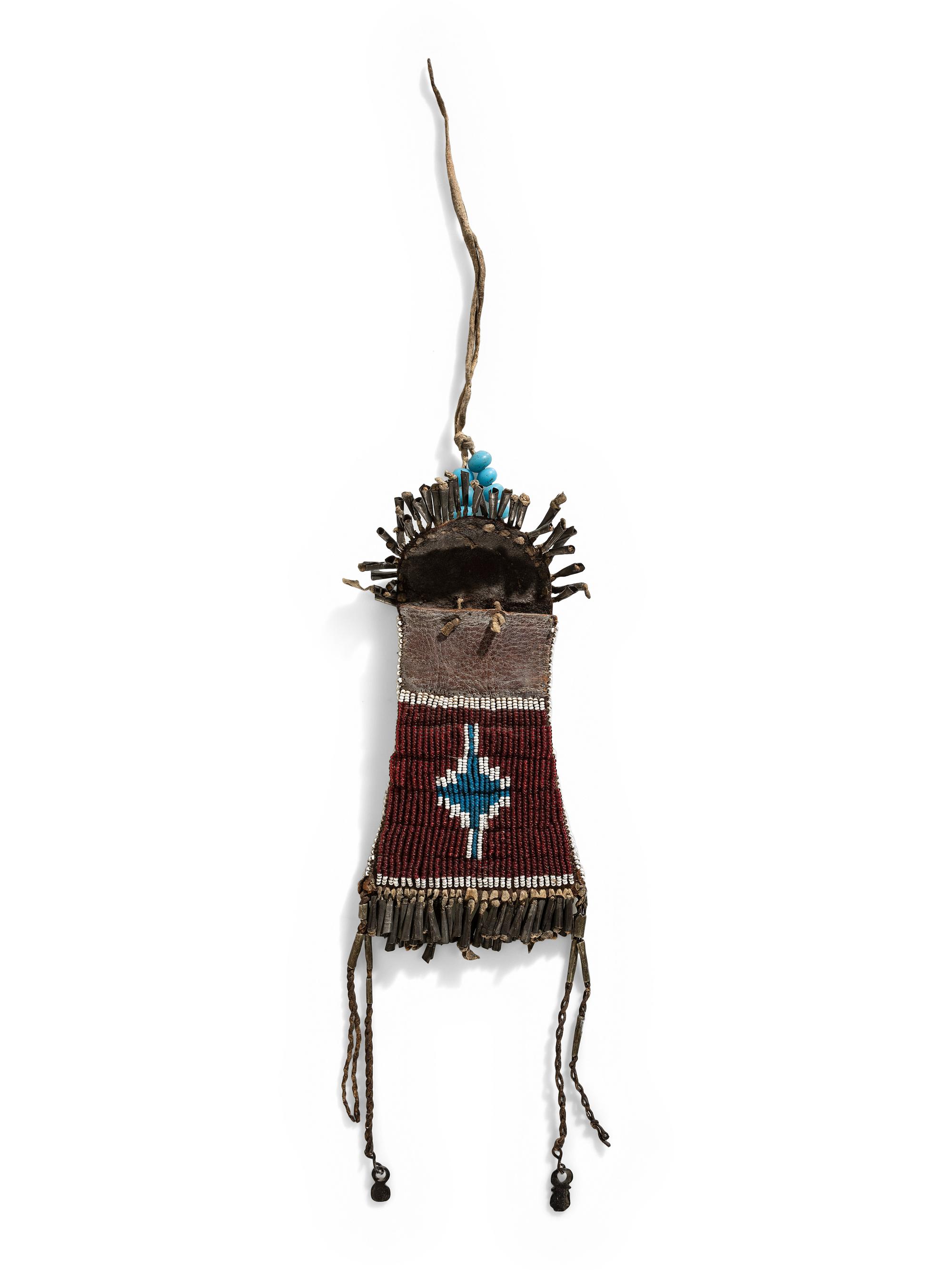 Kiowa Beaded Strike-a-Light Bag