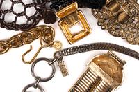Six Designer Belts Including YSL, Valentino and Celine