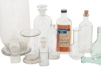 A Collection of Blown Glass Apothecary Articles