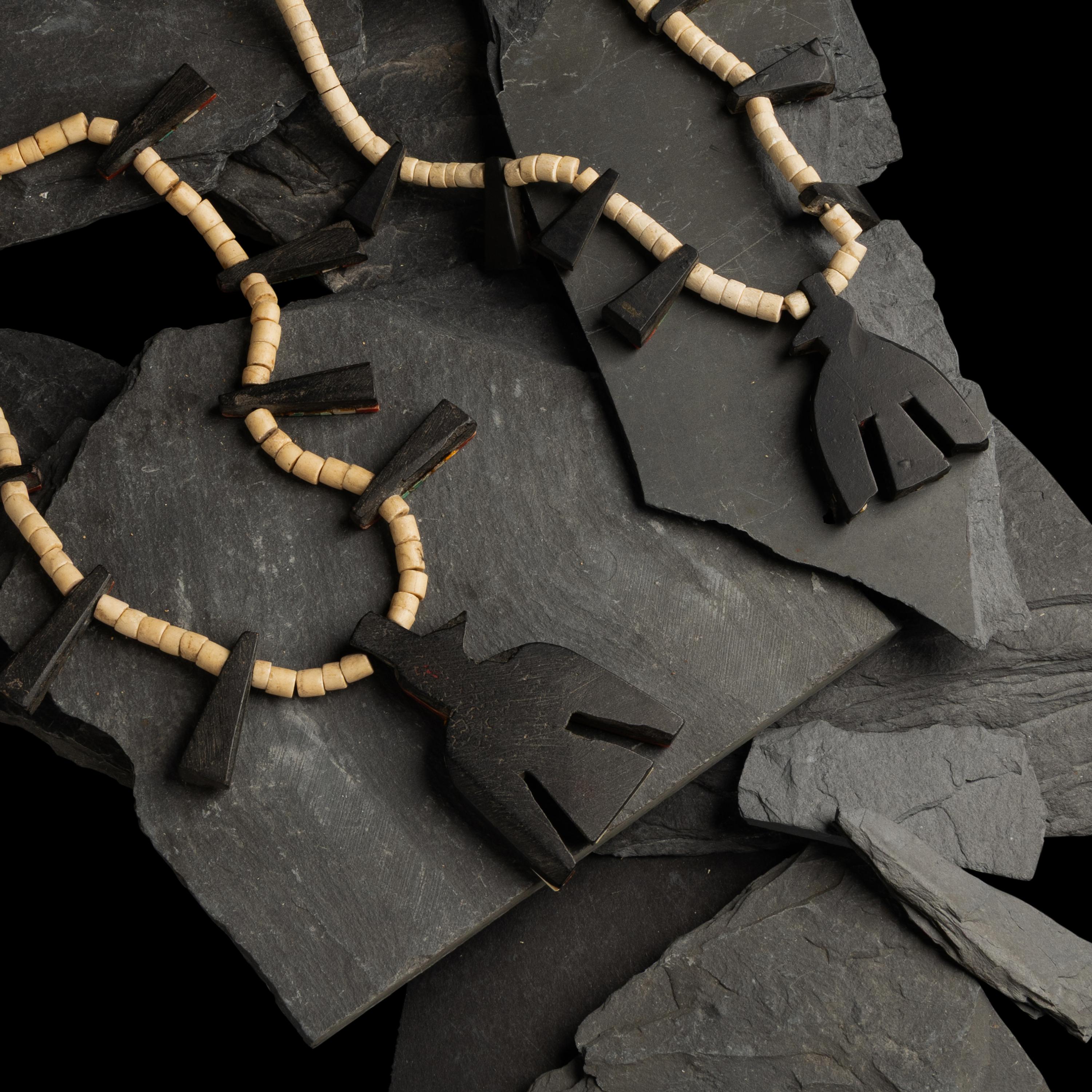 Kewa Depression Era Thunderbird Necklaces