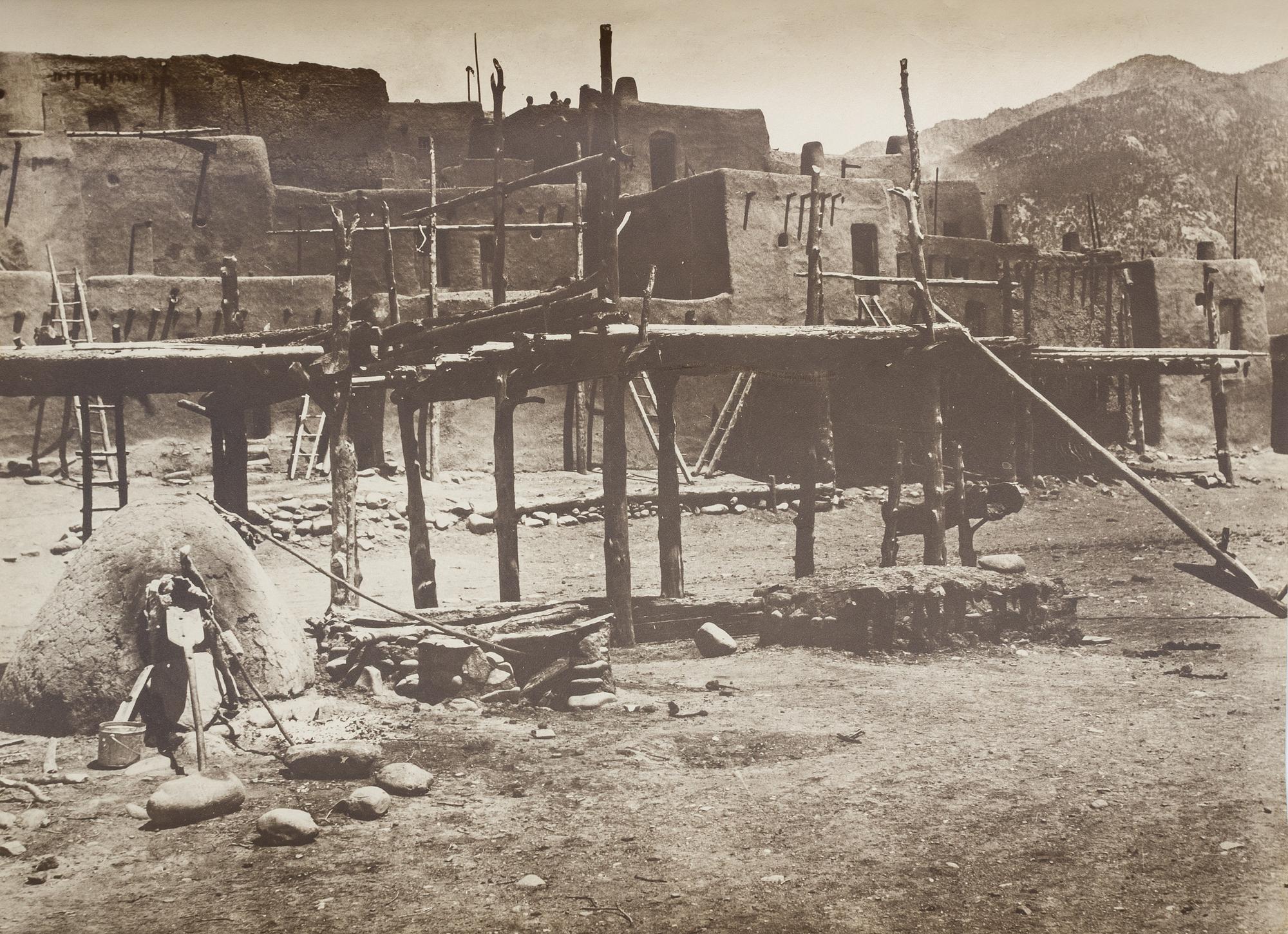 Three John K. Hillers Albumen Gelatin Prints Each: 13 x 17 inches.