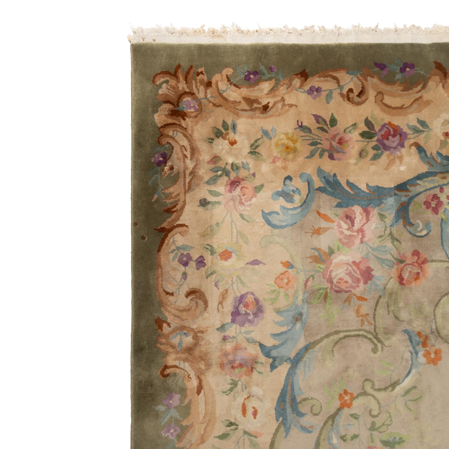 An Aubusson Style Carpet
