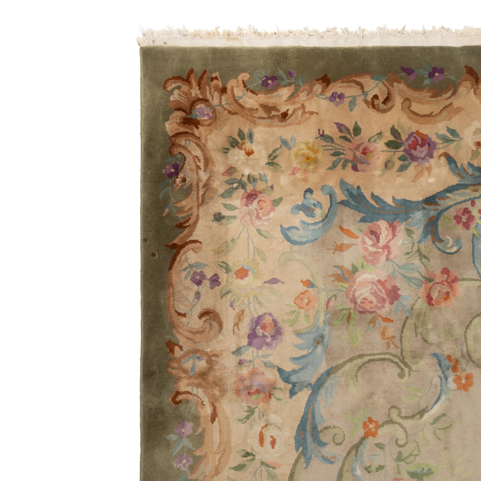 An Aubusson Style Carpet