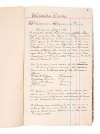 [POLITICS]. A large group of 1870s and 1880s political ephemera, including emerging third parties.
