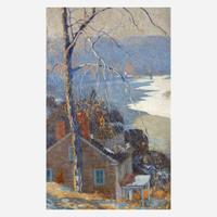 Daniel Garber (American, 1880–1958) Up the River, Winter