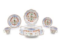 A Partial Set of Continental Porcelain Dinnerware