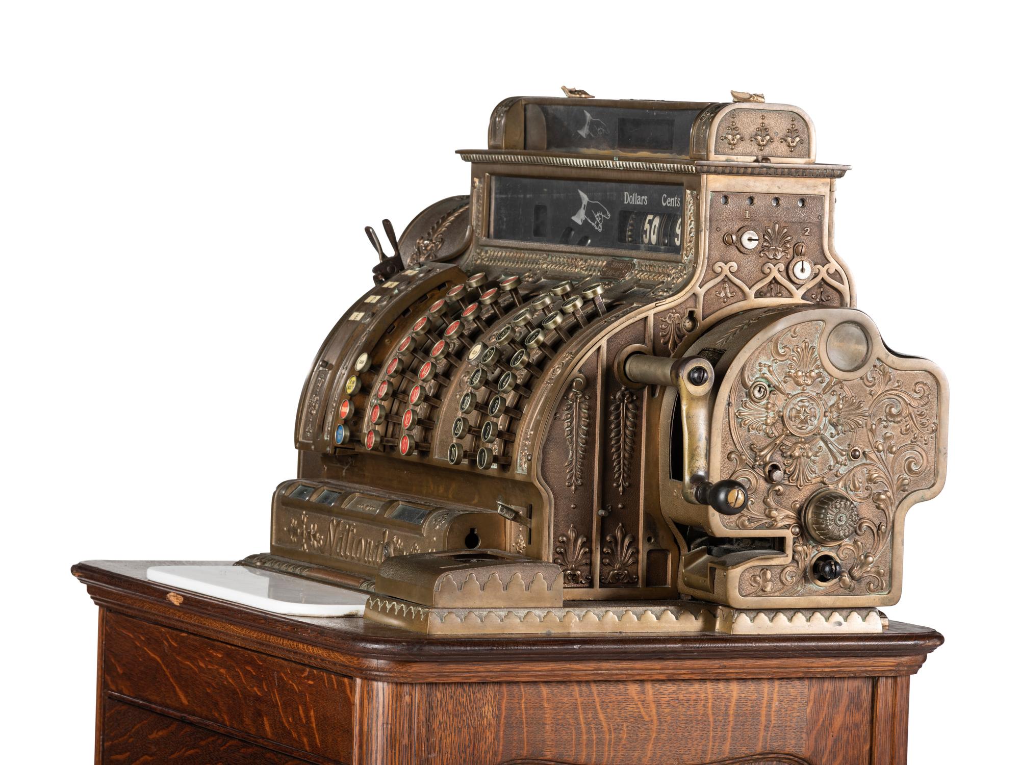 A National Cash Register , Floor Model 542-4F