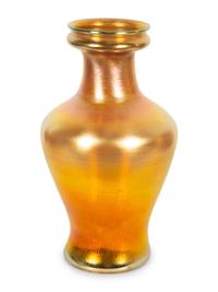 A Tiffany Studios Favrile Glass Vase — Early 20th Century