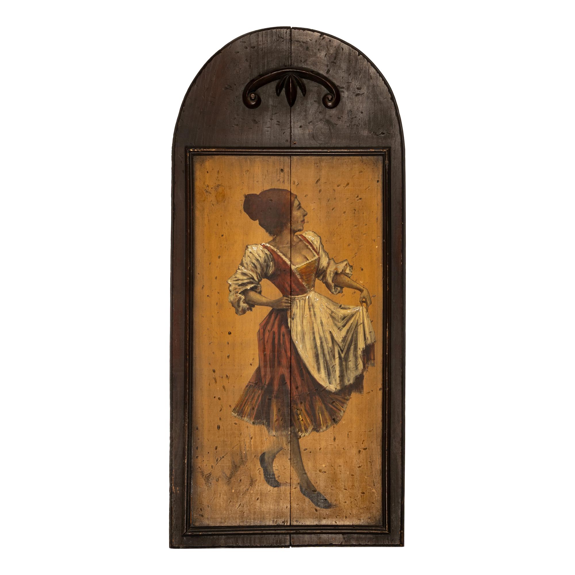 A Set of Four Painted Pub Plaques
