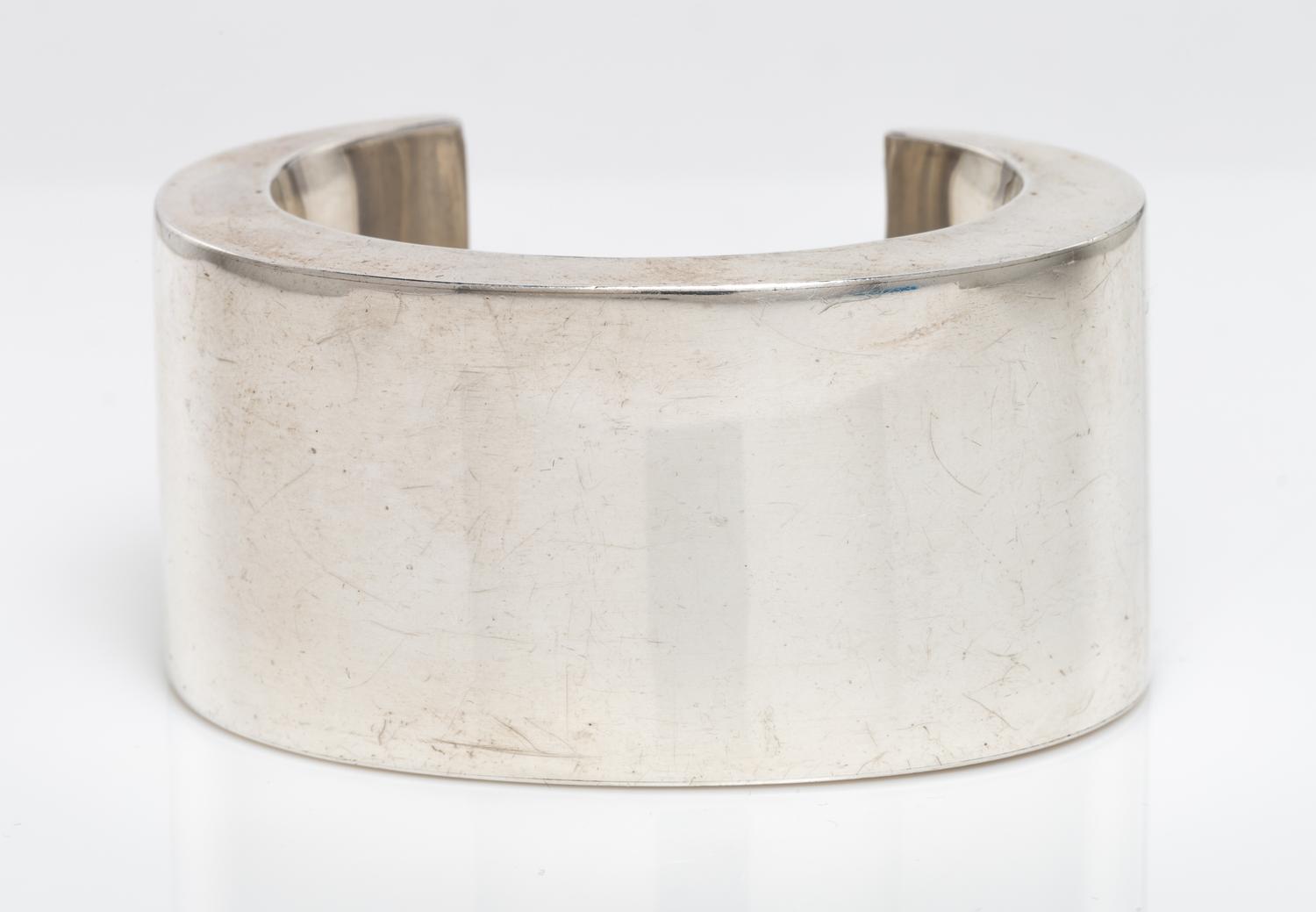 A Sterling Silver Cuff Bracelet, Harlene Korey for Kalibre, Circa 1985, 43.90 dwts.