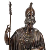 A Grand Tour Style Bronze Athena Giustiniani