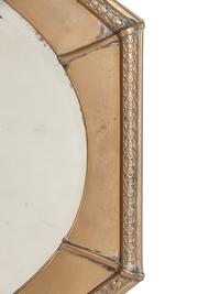 A Pressed Brass Mirror